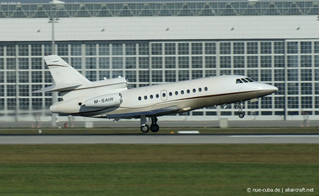 M-SAIR · Dassault Falcon 900B · (MUC / EDDM)