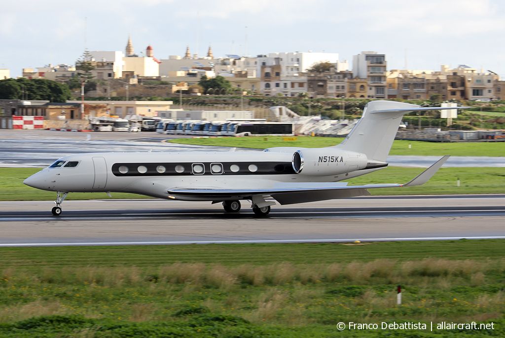 N515KA · Gulfstream Aerospace G650 · (MLA / LMML)