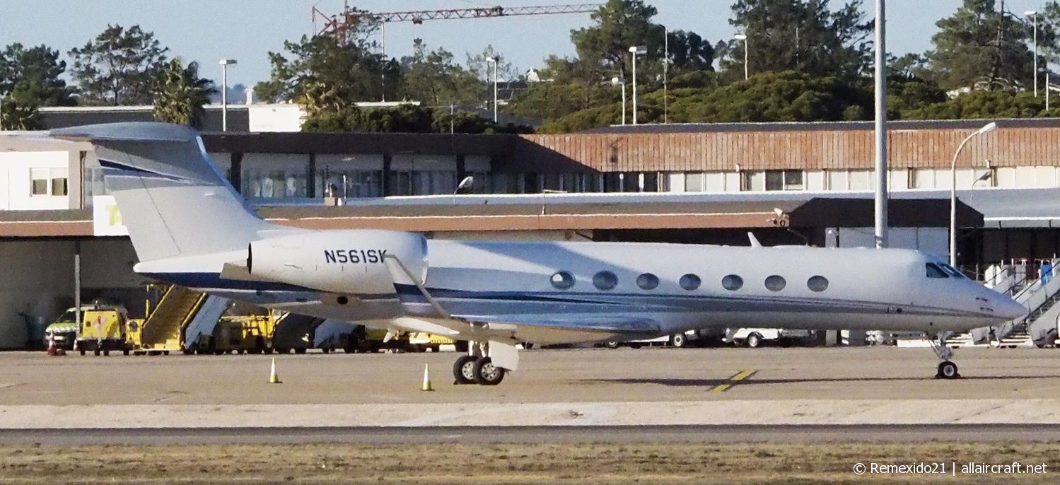N561SK · Gulfstream Aerospace G550 · (FAO / LPFR)
