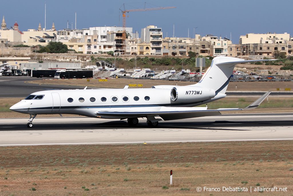 N773MJ · Gulfstream Aerospace G650 · (MLA / LMML)