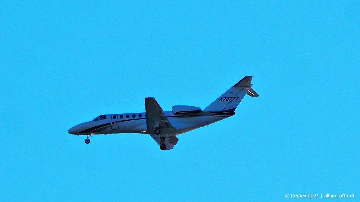 N7877T · Cessna 525B CitationJet CJ3 · (FAO / LPFR)