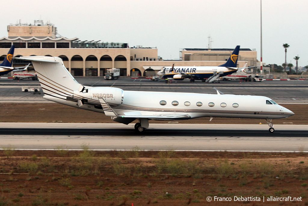 N880SR · Gulfstream Aerospace G550 · (MLA / LMML)