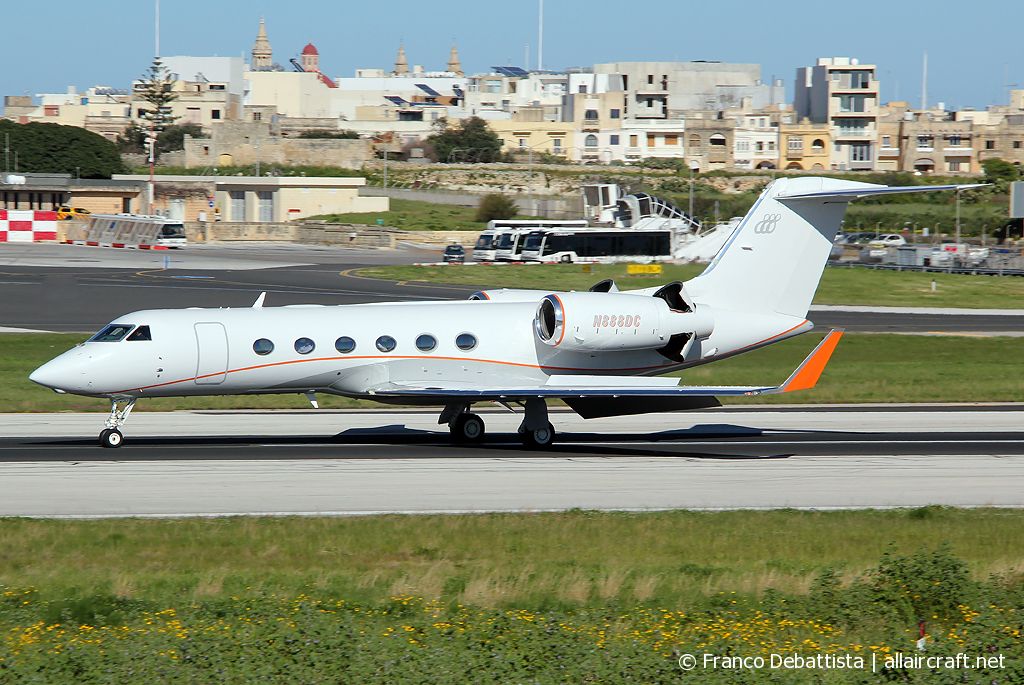 N888DC · Gulfstream Aerospace G450 · (MLA / LMML)