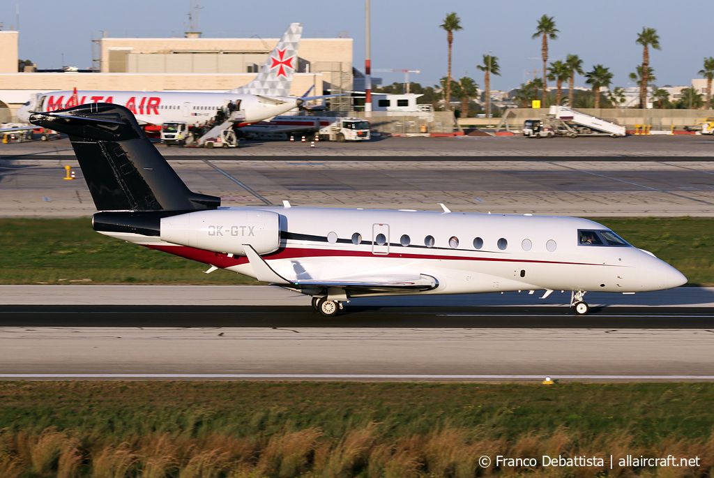 OK-GTX · Gulfstream Aerospace G280 · (MLA / LMML)