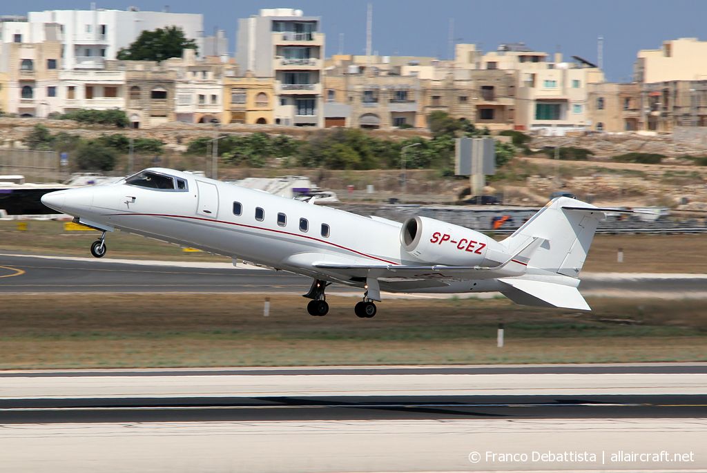 SP-CEZ · Bombardier Learjet 60 · (MLA / LMML)