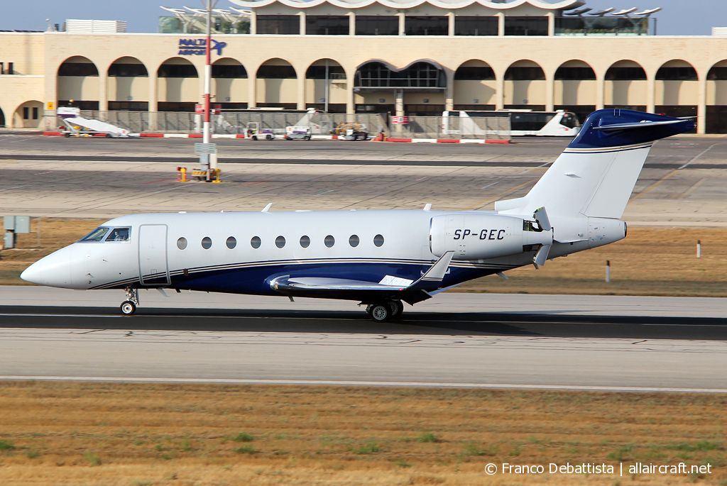 SP-GEC · Gulfstream Aerospace G280 · (MLA / LMML)
