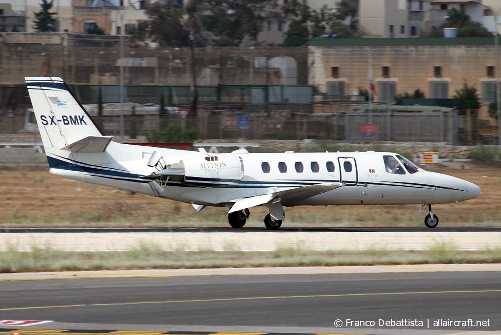 SX-BMK · Cessna 550 Citation Bravo · (MLA / LMML)