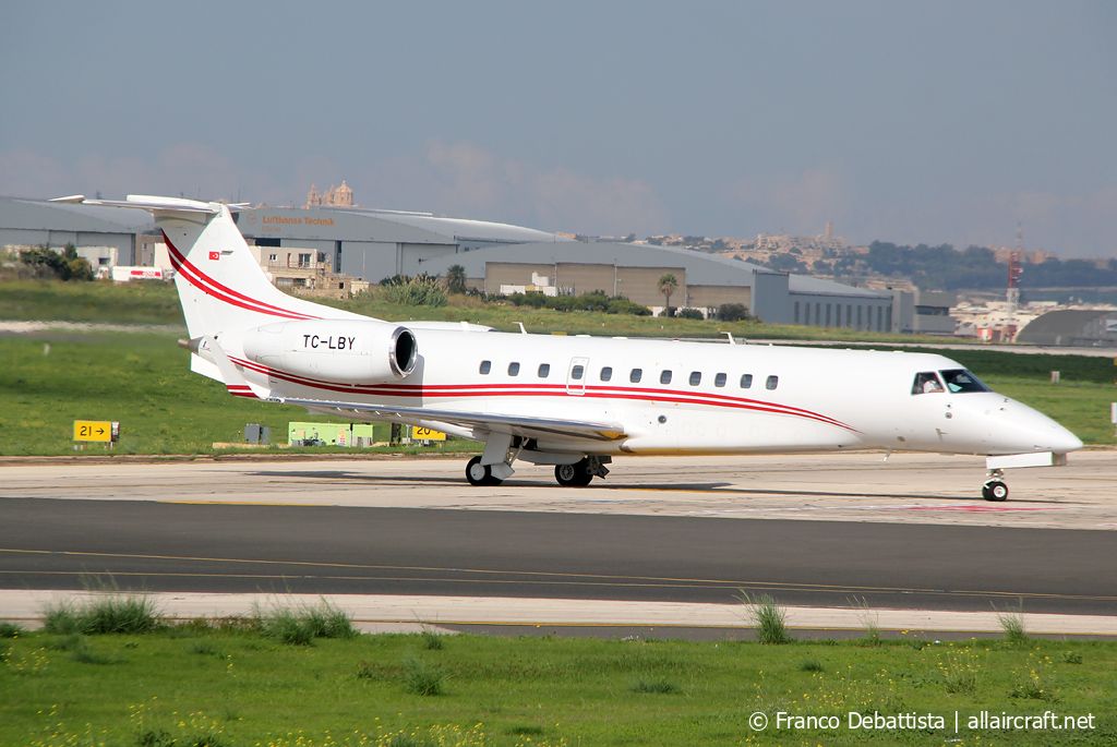 TC-LBY · Embraer EMB-135BJ Legacy · (MLA / LMML)