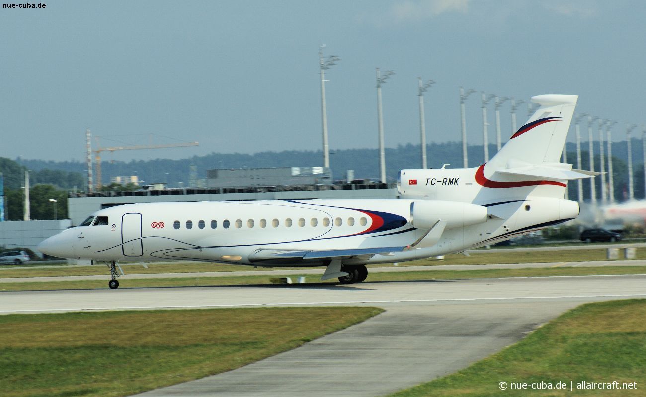 TC-RMK · Dassault Falcon 8X · (MUC / EDDM)