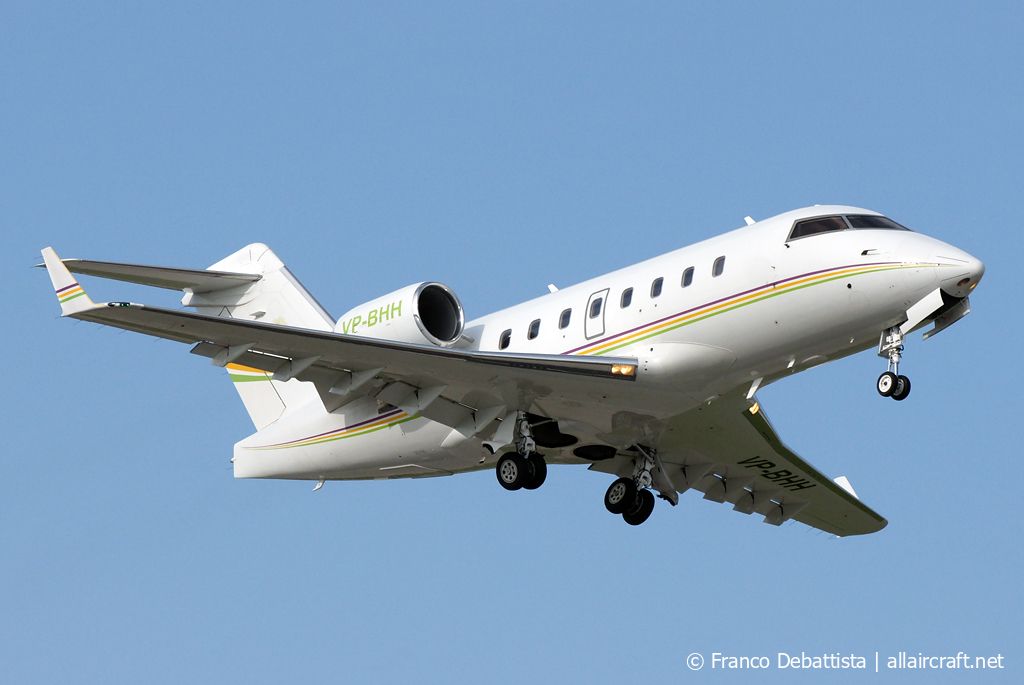 VP-BHH · Bombardier CL-600-2B16 Challenger 604 · (MLA / LMML)