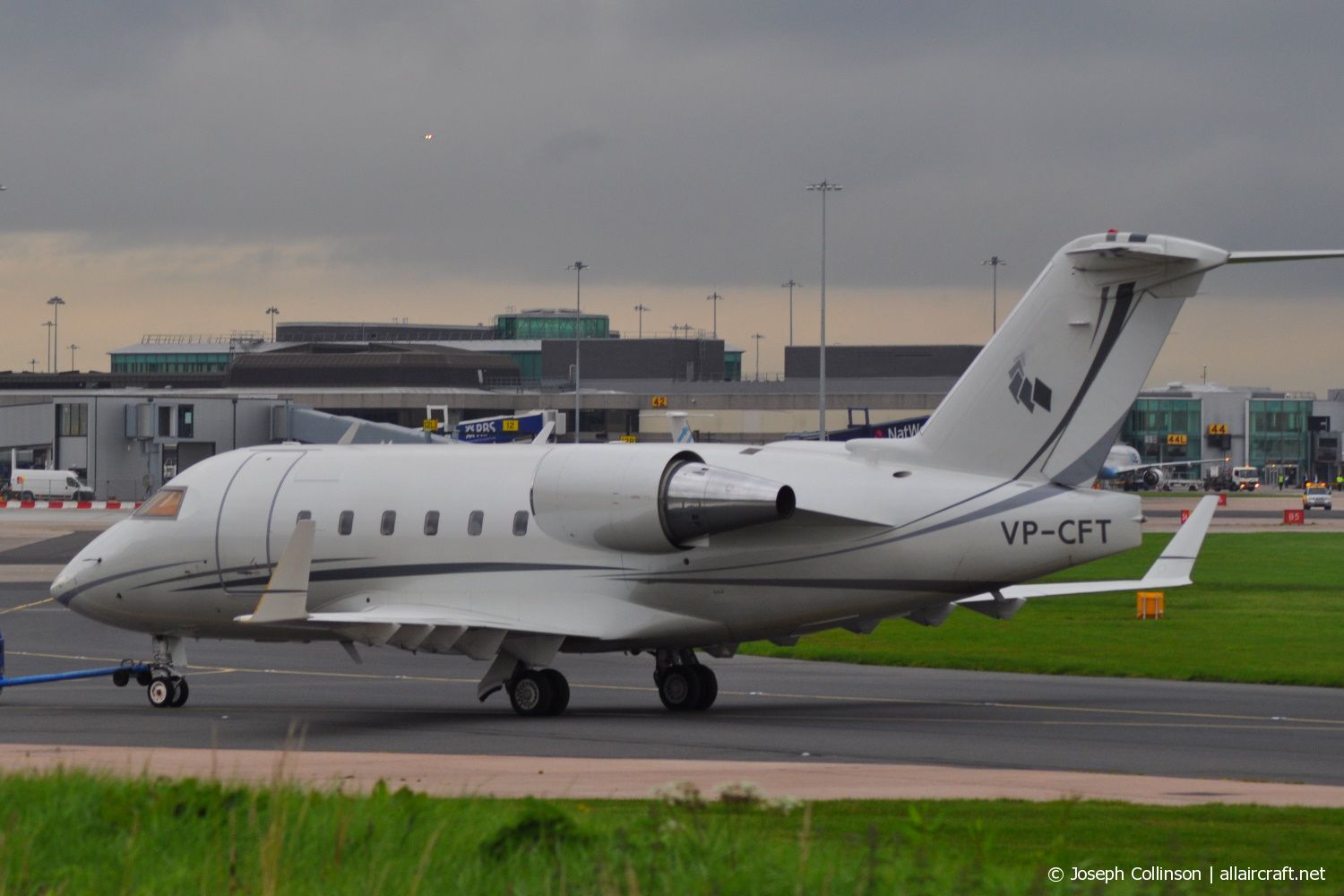 VP-CFT · Bombardier CL-600-2B16 Challenger 601-3A · (MAN / EGCC)