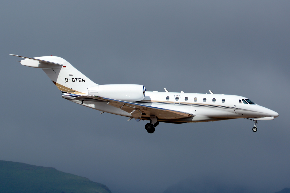 D-BTEN · Cessna 750 Citation X · (LPA / GCLP)