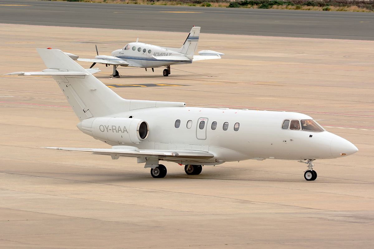 OY-RAA · British Aerospace BAe-125-800B · (LPA / GCLP)