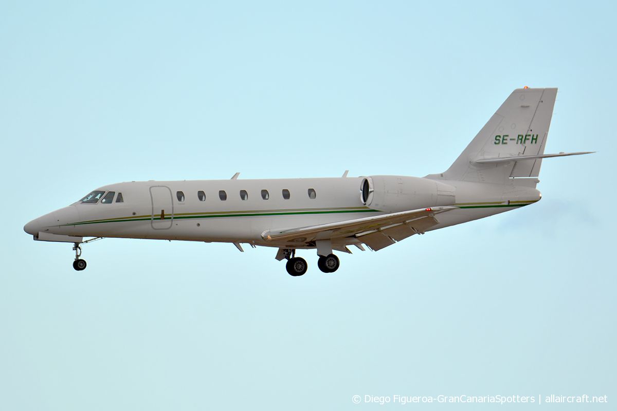SE-RFH · Cessna 680 Citation Sovereign · (LPA / GCLP)