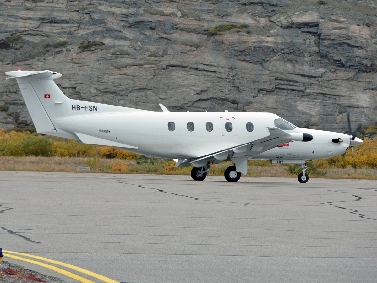 HB-FSN · Pilatus PC-12/47E · (SFJ / BGSF)