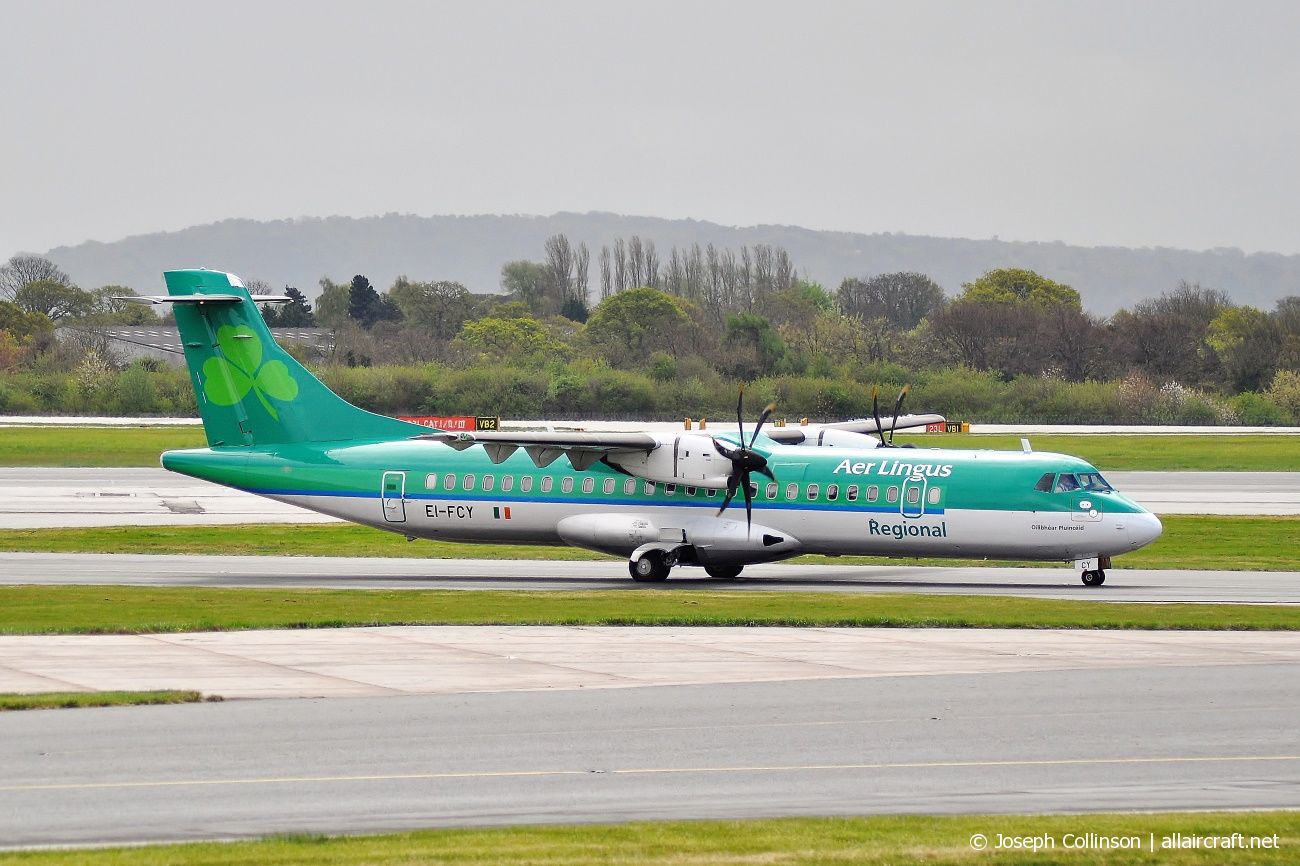 EI-FCY · ATR-72-600 · (MAN / EGCC)