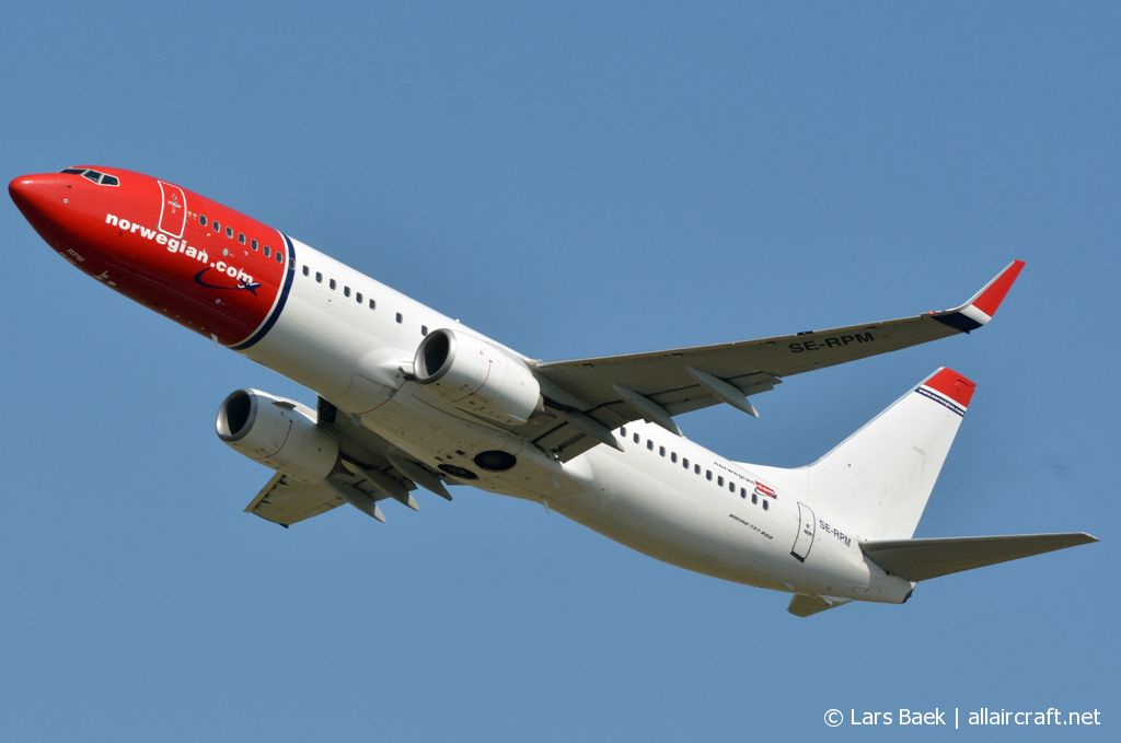 SE-RPM · Boeing 737-8JP(WL) · (CPH / EKCH)