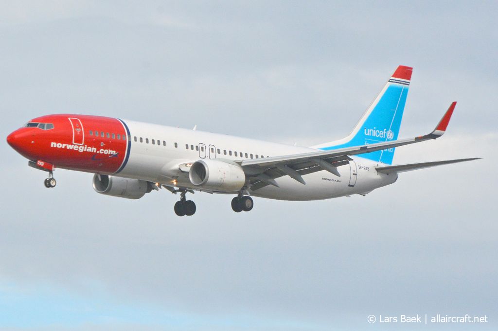SE-RXB · Boeing 737-84P(WL) · (CPH / EKCH)