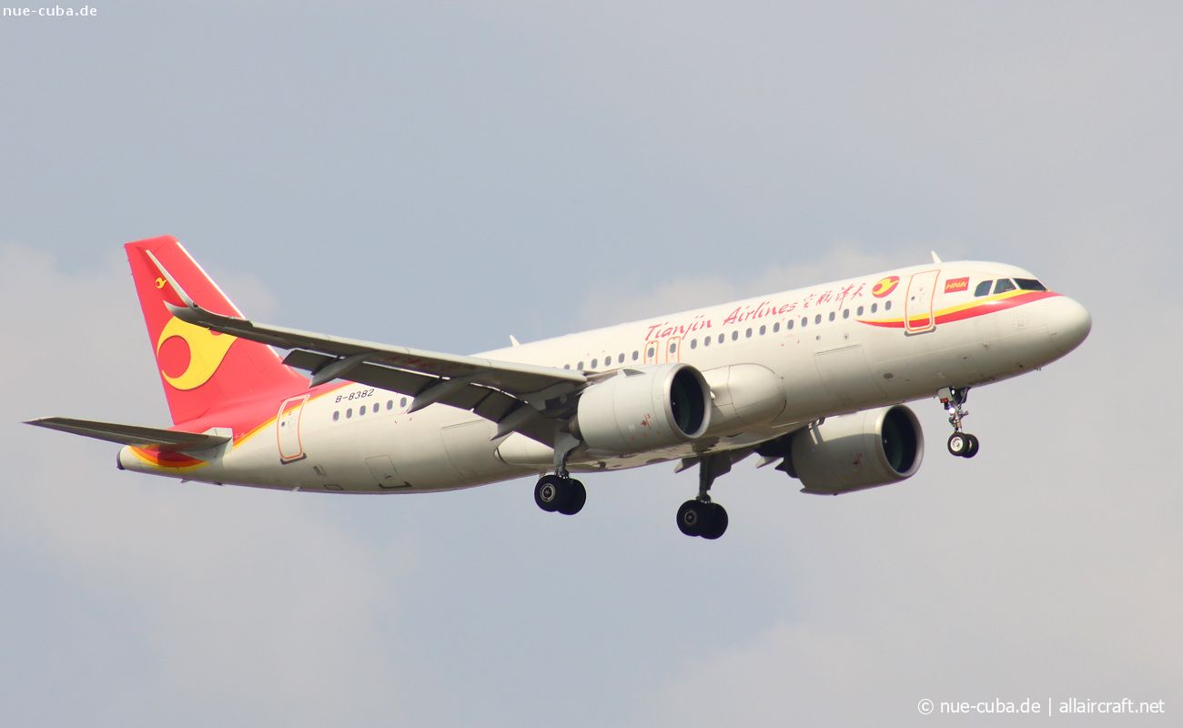 B-8382 · Airbus A320-271N · (TSN / ZBTJ)