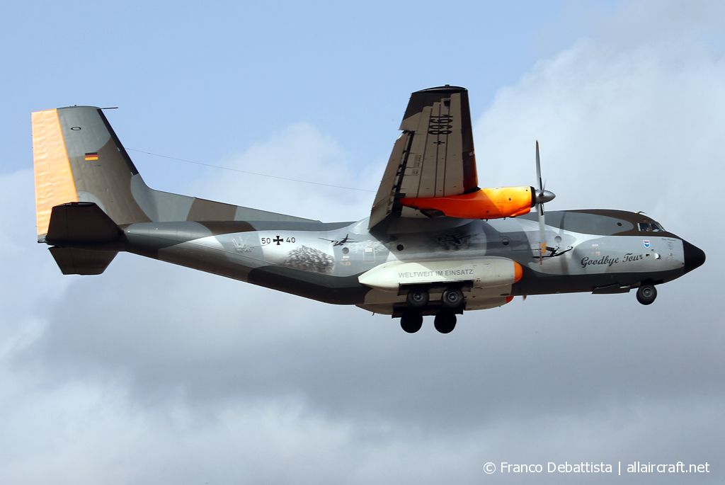 50+40 · Transall C-160D · (MLA / LMML)