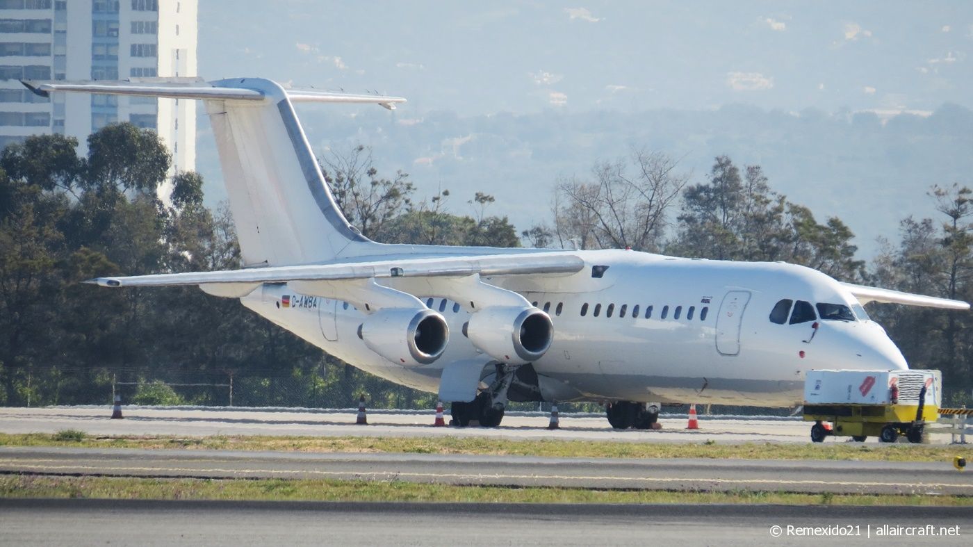 D-AWBA · British Aerospace BAe-146-300 · (FAO / LPFR)