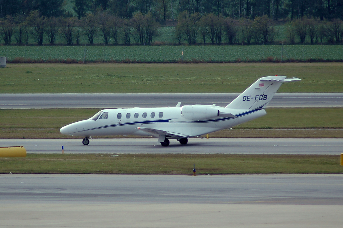 OE-FGB · Cessna 525A CitationJet CJ2 Plus · (VIE / LOWW)