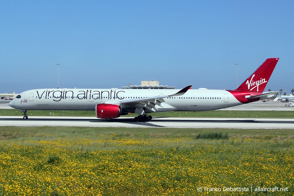 G-VRNB · Airbus A350-1041 · (MLA / LMML)