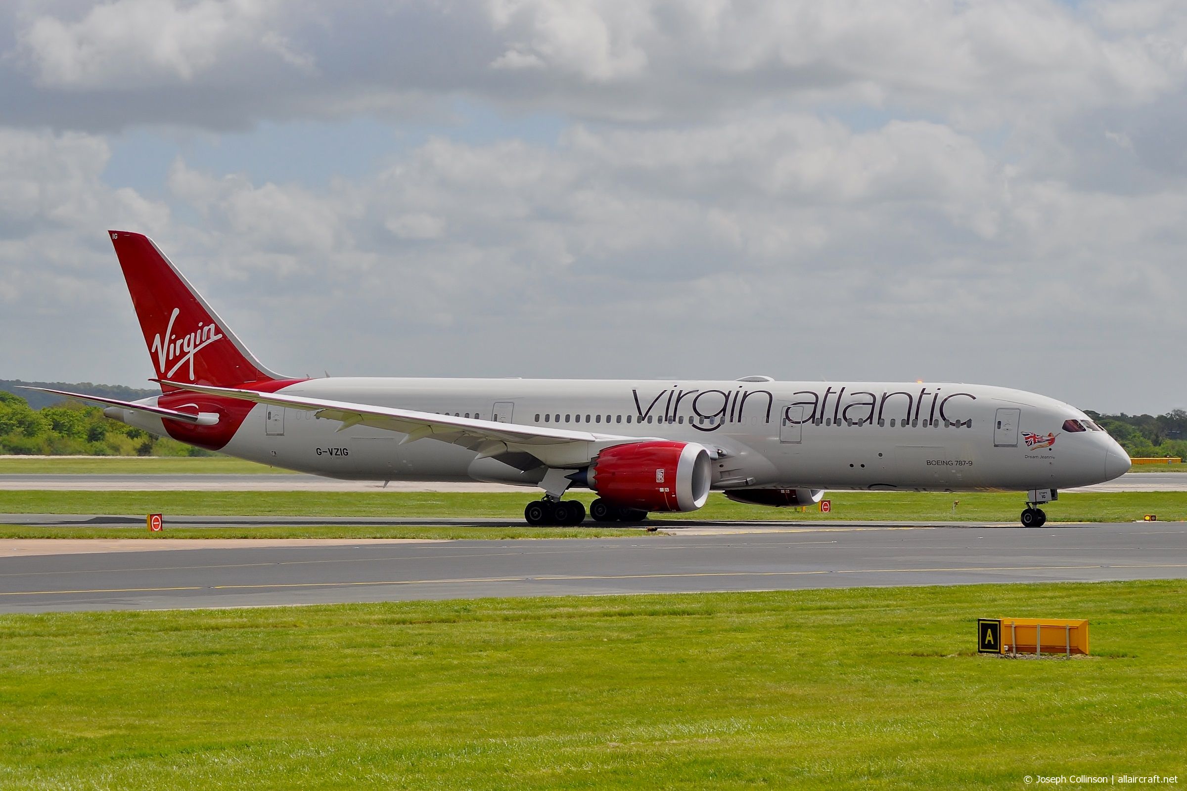 G-VZIG · Boeing 787-9 Dreamliner · (MAN / EGCC)