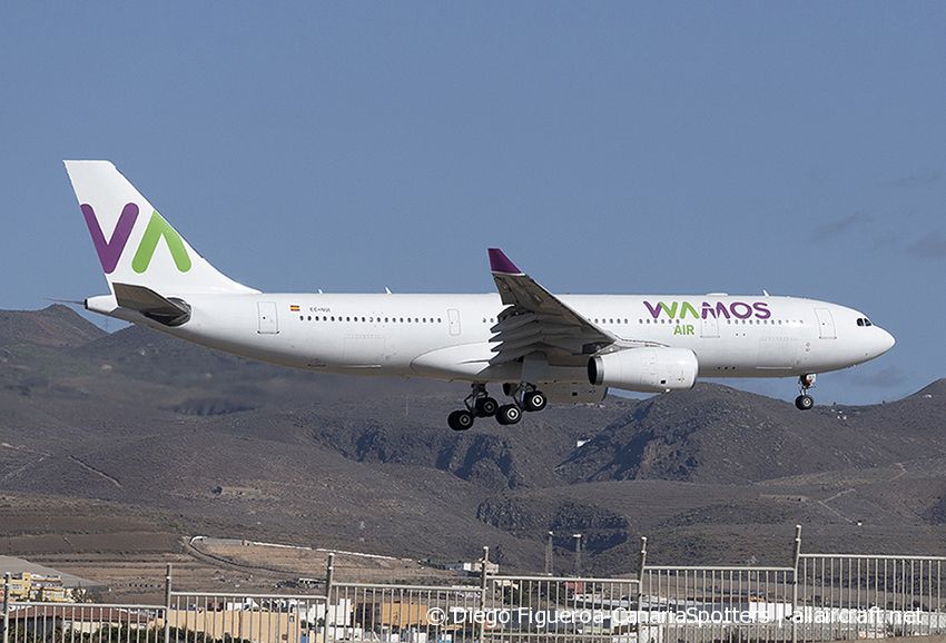 EC-NUI · Airbus A330-243 · (LPA / GCLP)