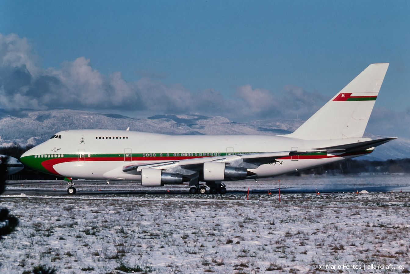 A4O-SP · Boeing 747SP-27 · (GVA / LSGG)