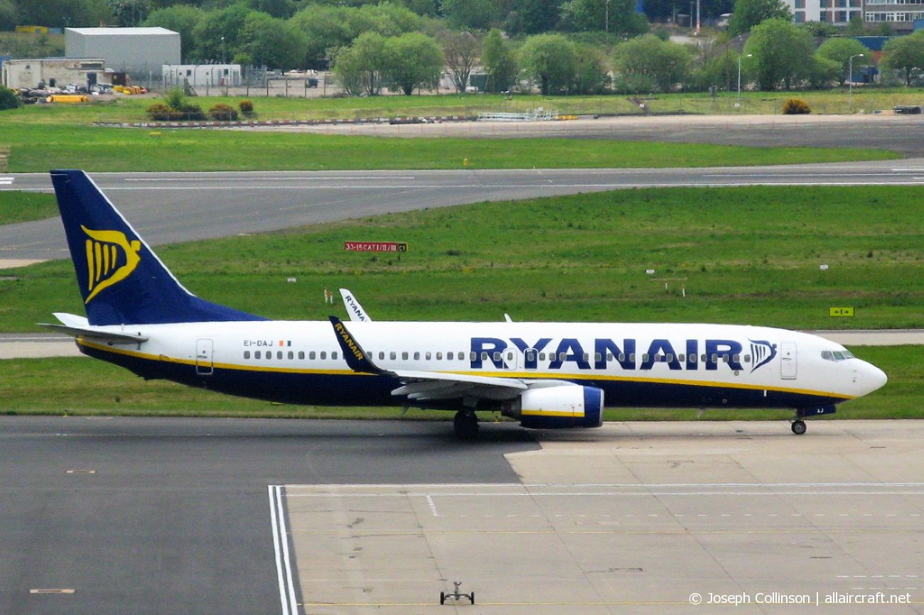 EI-DAJ · Boeing 737-8AS(WL) · (BHX / EGBB)
