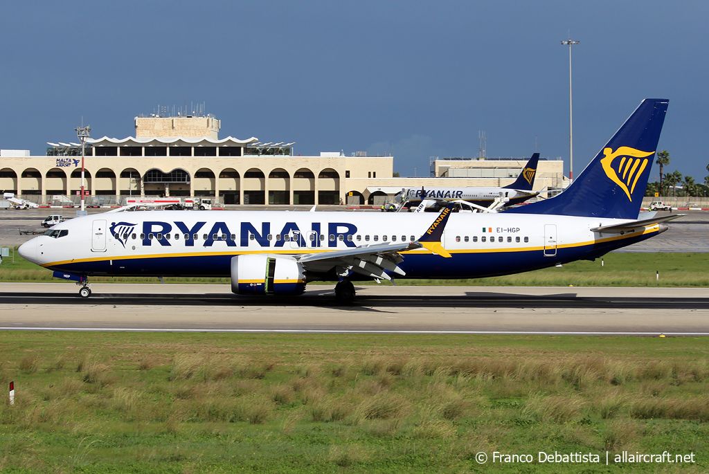 EI-HGP · Boeing 737-8200 MAX · (MLA / LMML)