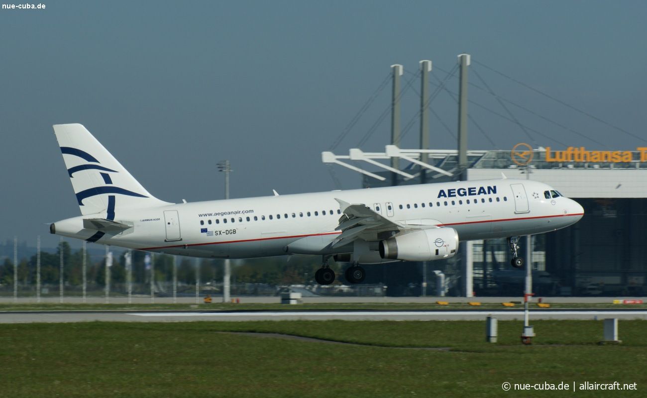 SX-DGB · Airbus A320-232 · (MUC / EDDM)