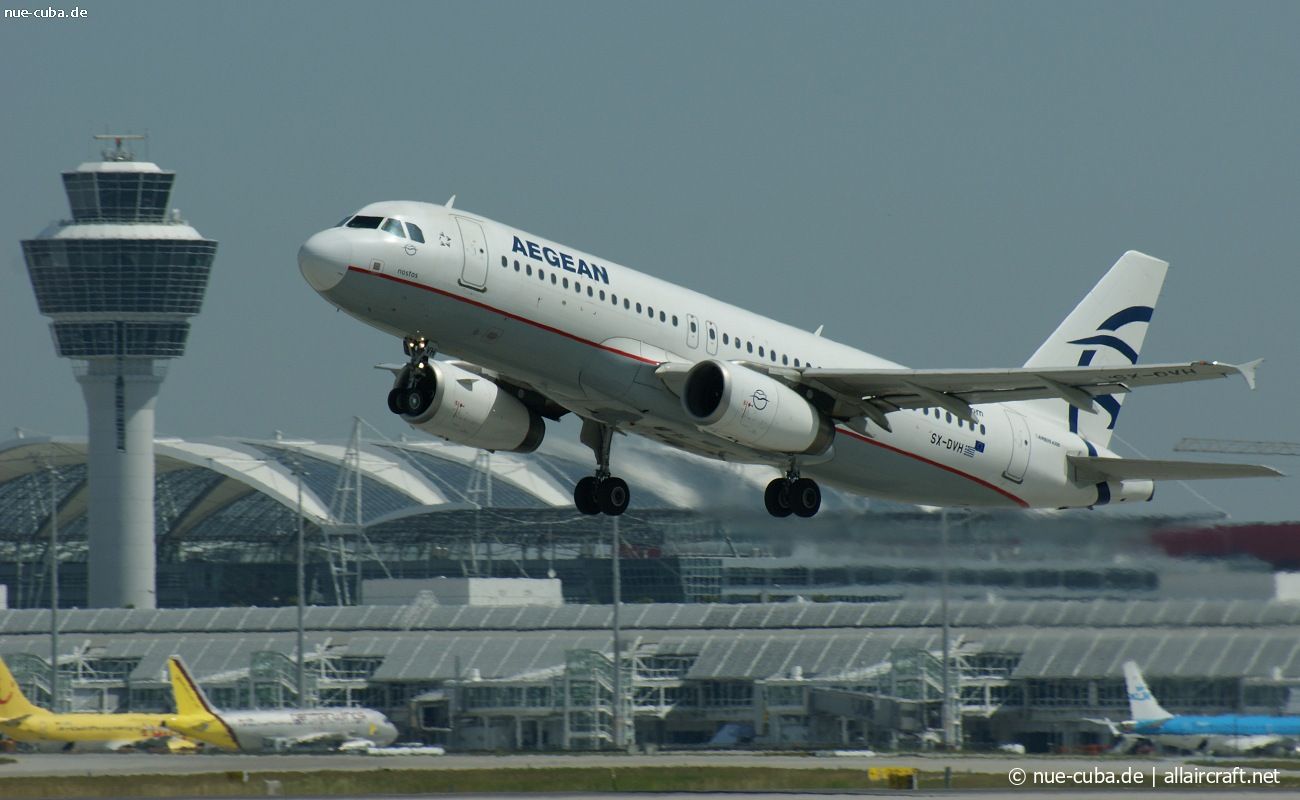 SX-DVH · Airbus A320-232 · (MUC / EDDM)