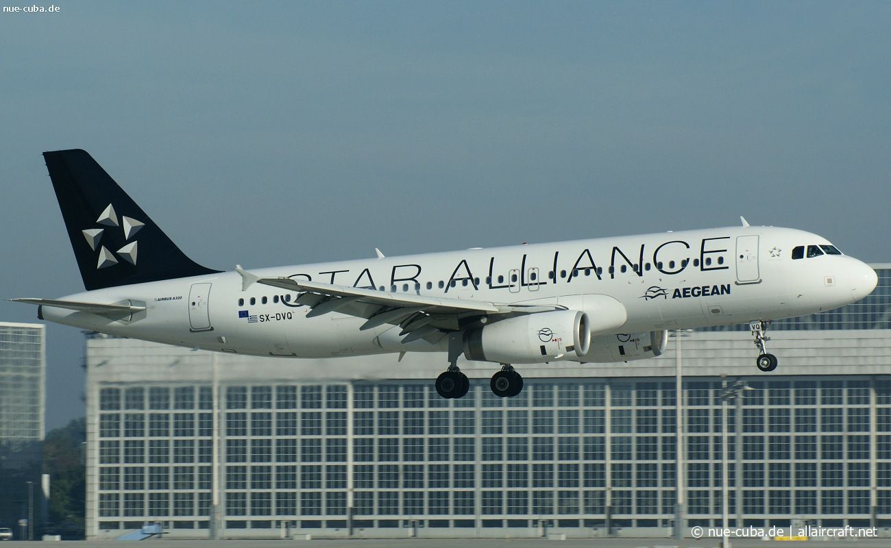 SX-DVQ · Airbus A320-232 · (MUC / EDDM)
