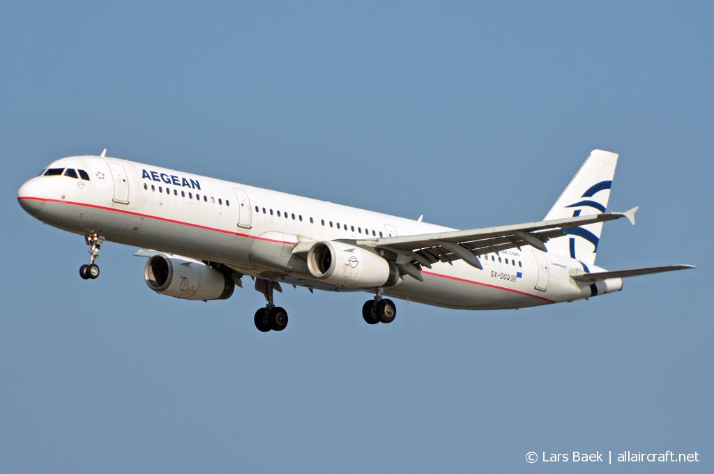 SX-DGQ · Airbus A321-231 · (CPH / EKCH)