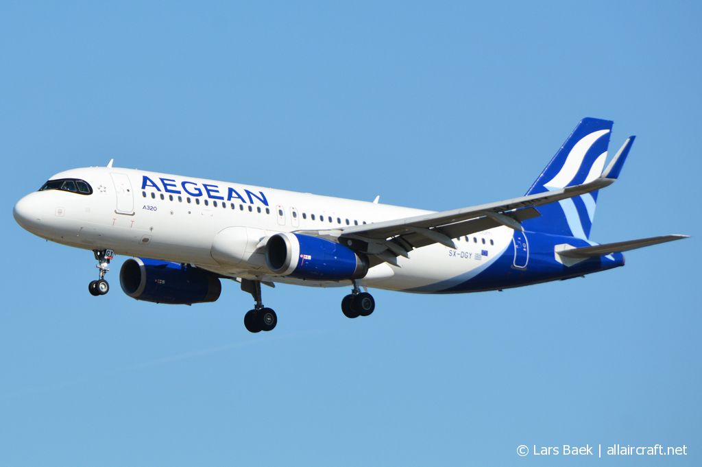 SX-DGY · Airbus A320-232(WL) · (CPH / EKCH)
