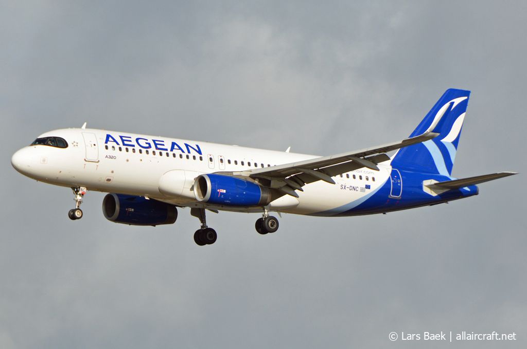 SX-DNC · Airbus A320-232(WL) · (CPH / EKCH)