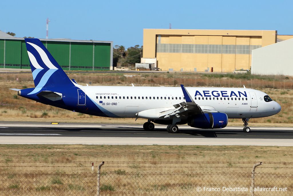 SX-DND · Airbus A320-232(WL) · (MLA / LMML)