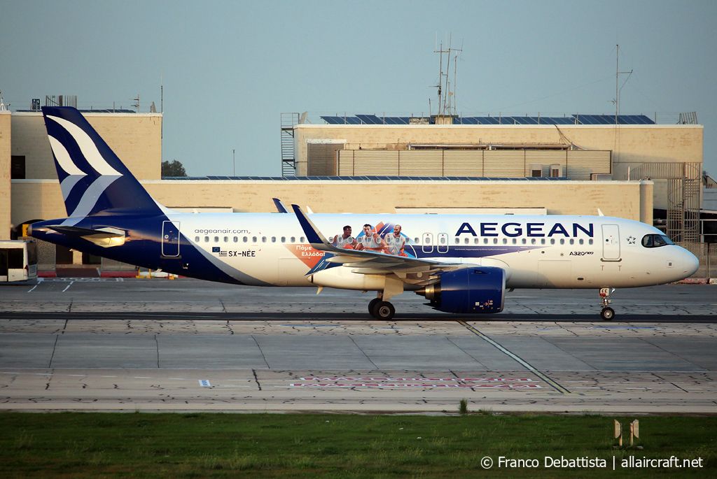 SX-NEE · Airbus A320-271N · (MLA / LMML)