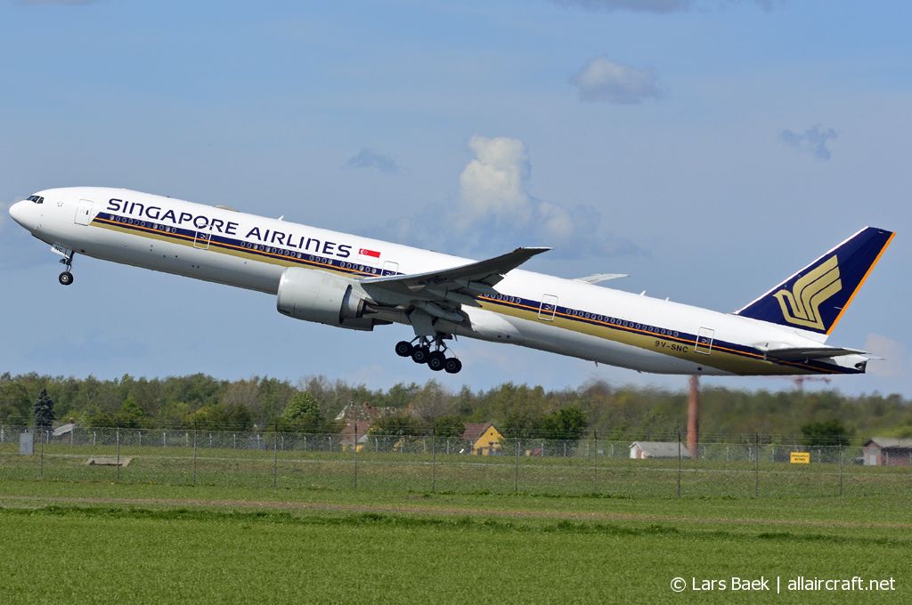 9V-SNC · Boeing 777-312/ER · (CPH / EKCH)