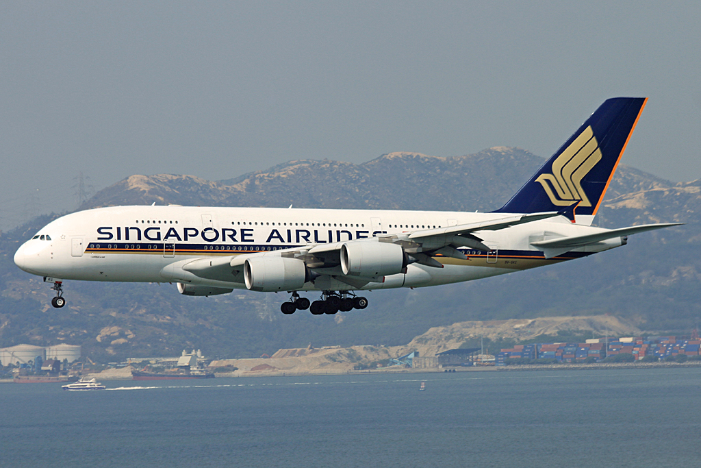 9V-SKC · Airbus A380-841 · (HKG / VHHH)