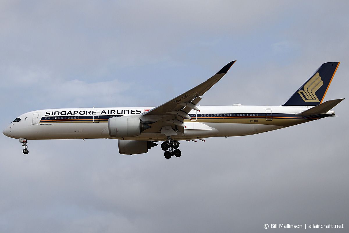 9V-SME · Airbus A350-941 · (CHC / NZCH)