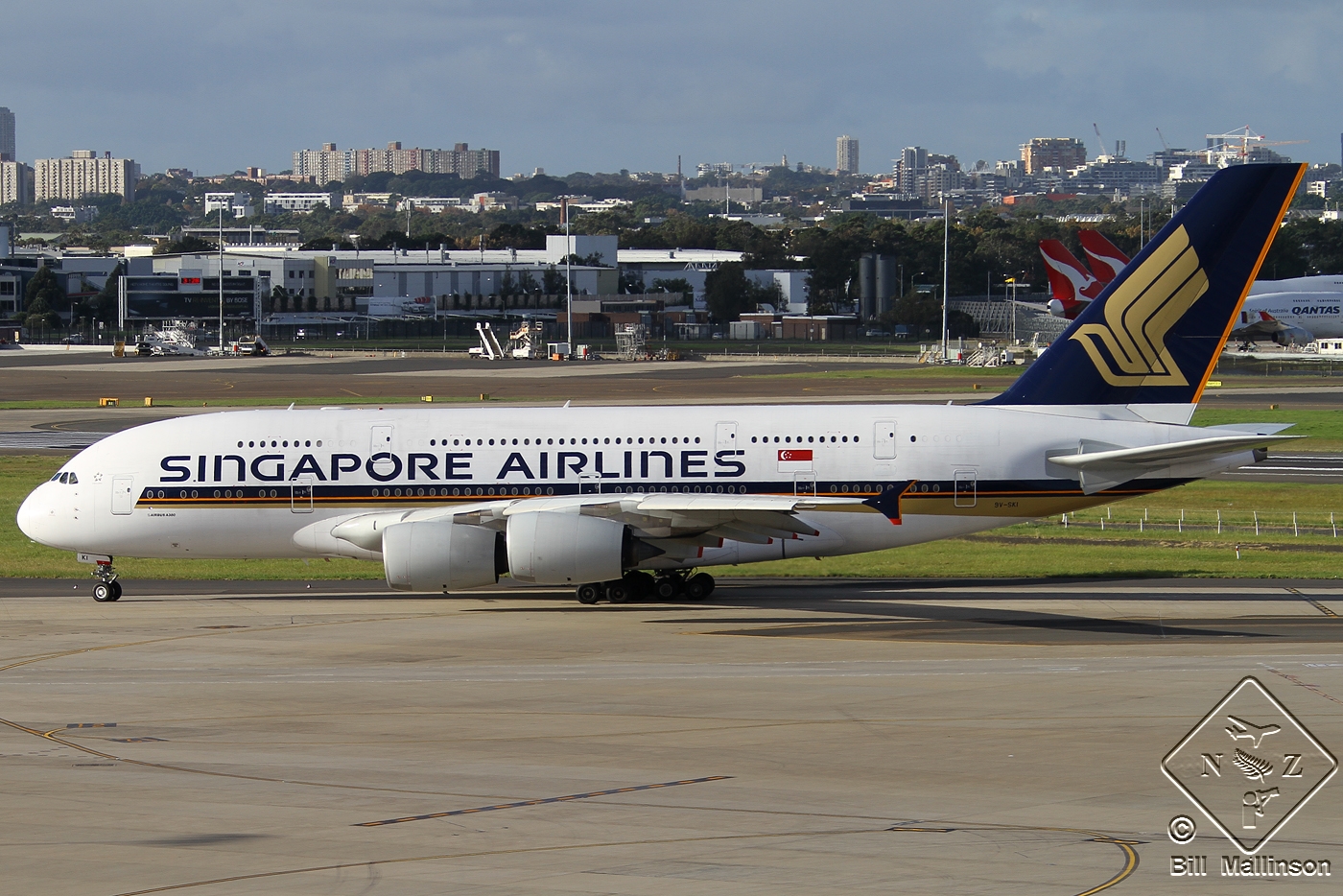 9V-SKI · Airbus A380-841 · (SYD / YSSY)