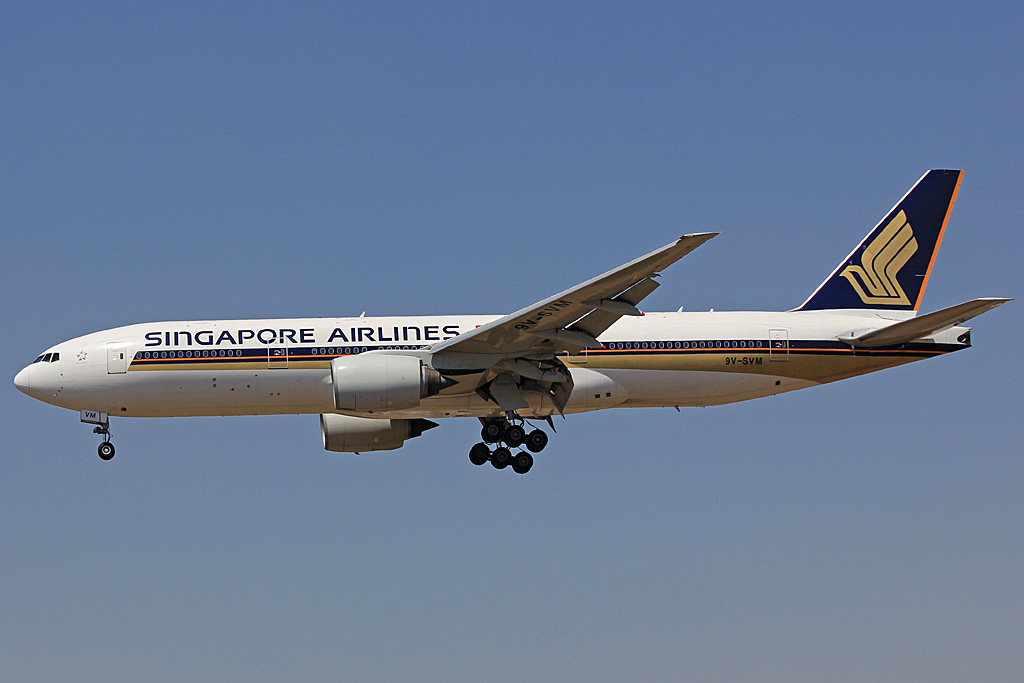 9V-SVM · Boeing 777-212/ER · (JNB / FAOR)
