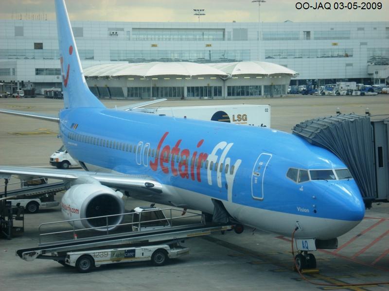 OO-JAQ · Boeing 737-8K5(WL) · (BRU / EBBR)