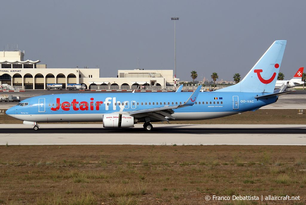 OO-VAC · Boeing 737-8BK(WL) · (MLA / LMML)