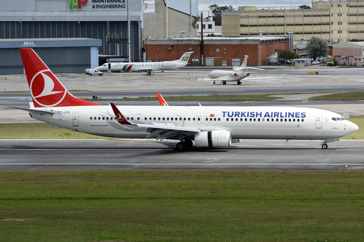 TC-JYL · Boeing 737-9F2ER(WL) · (LIS / LPPT)