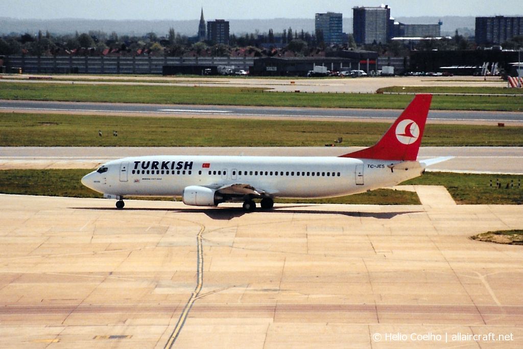 TC-JES · Boeing 737-4Y0 · (LHR / EGLL)
