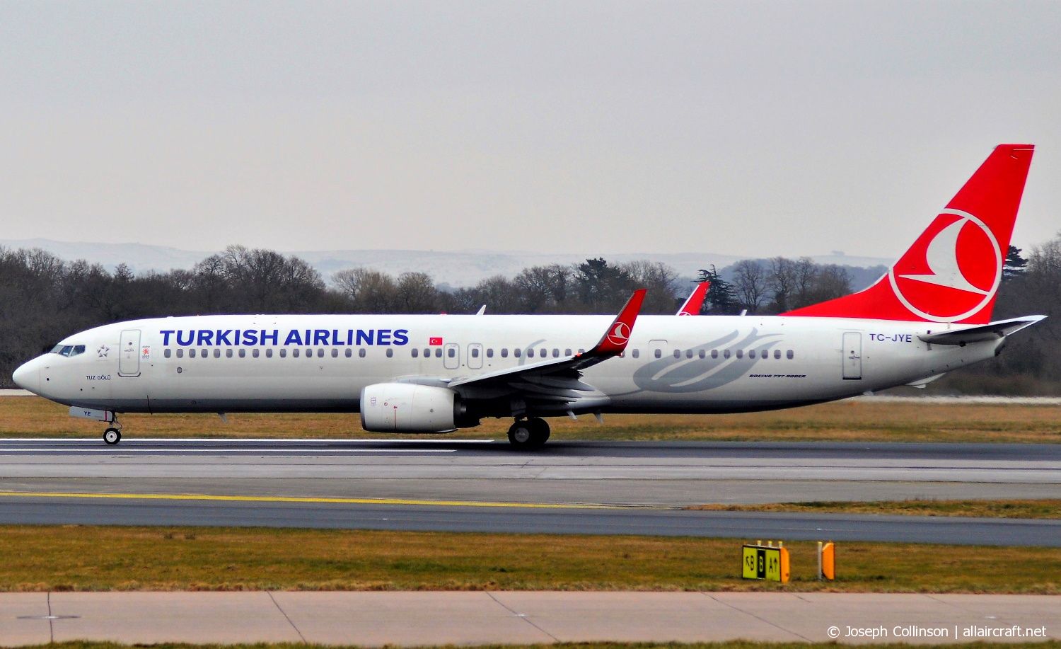 TC-JYE · Boeing 737-9F2ER(WL) · (MAN / EGCC)